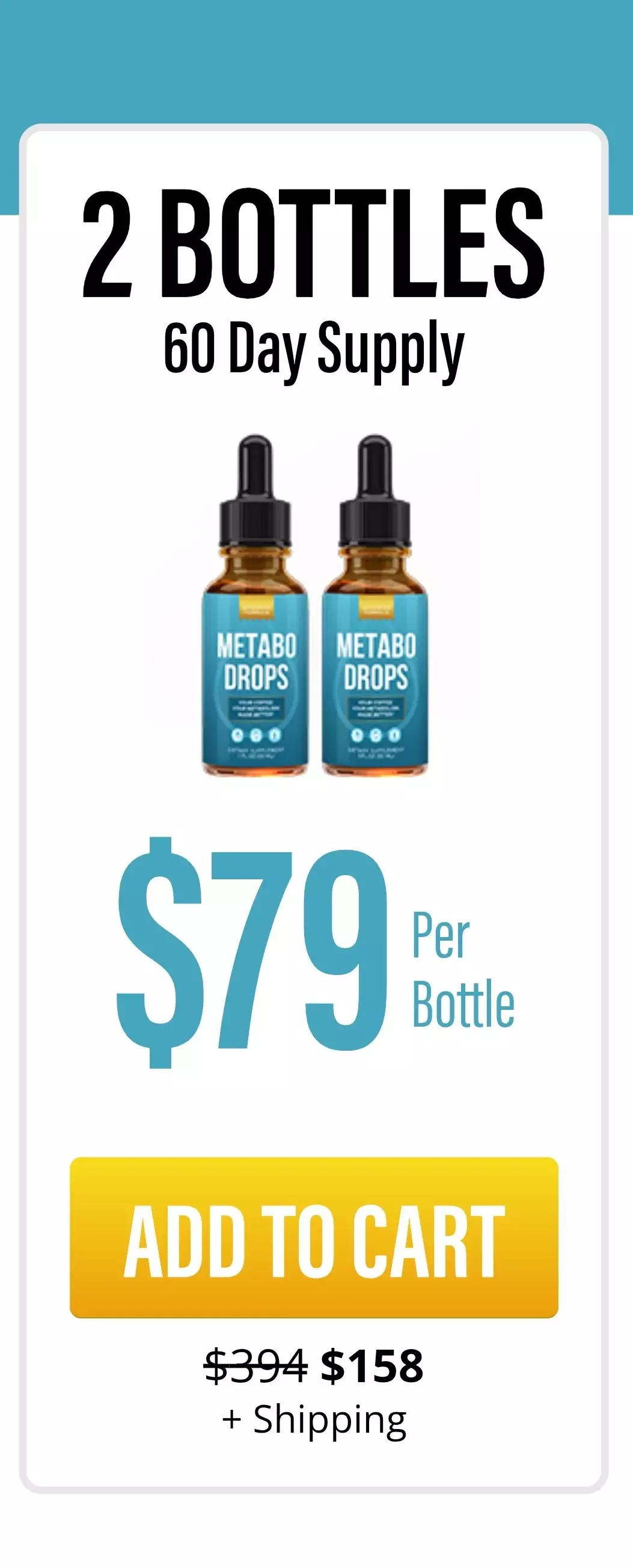 Metabo Drops - 1 Bottle Price